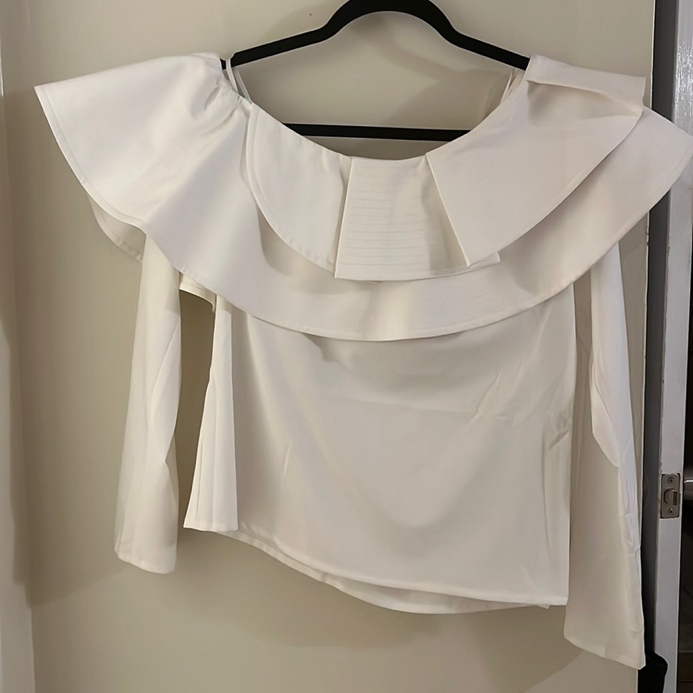 Off the shoulder - long sleeve - size small